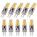 Lighinthebox, 10 stücke led g4 birne ac/dc12-24 v cob led-licht ersetzen traditionelle von halogenbirne silikagel lampe für anhänger beleuchtung befestigung zu hause Lightinthebox