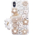 Telefon Hülle Handyhüllen Für Apple Rückseite iPhone 14 Pro Max 14 Plus 13 12 11 Pro Max Mini X XR XS Strass Staubdicht Stoßresistent Blume Kristalldiamant TPU Lightinthebox