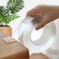 Lighinthebox, 1/3 Stück doppelseitiges Klebeband wasserdichtes Wandband wiederverwendbares hitzebeständiges Badezimmer-Heimdekorationsband transparente Streifen transparentes Klebeband Poster Teppichband zum Lightinthebox