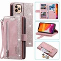 Telefon Hülle Handyhüllen Für Apple Ganzkörper-Gehäuse iPhone 14 Pro Max 14 Plus 13 12 11 Pro Max Mini X XR XS Geldbeutel Kreditkartenfächer Reisverschluss Einfarbig TPU PU-Leder Lightinthebox