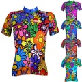 21Grams Damen Radtrikot fahrradbekleidung Fahrradtrikot Kurzarm Übergröße Fahhrad Trikot Shirt mit 3 Gesäßtaschen MTB Mountain Rennrad Atmungsaktiv UV-resistant Rasche Trocknung Reißverschluß vorne Lightinthebox