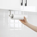 Einziehbares Plastikfolienregal Wandmontiertes Küchenrollenpapiertopf-Abdeckungsregal Badezimmer-Papierhandtuchhalter Stanzfreies Lagerregal Lightinthebox