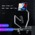 Telefonständer Tablet-Ständer drehbar Faltbar Verstellbar Telefonhalter für Tisch Kopfteil Kompatibel mit iPad Tablette iPhone 13 Handy-Zubehör Lightinthebox