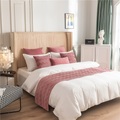Lighinthebox, Dekorativer Bettläufer, einfarbig, atmungsaktiv, moderner Bettwäsche-Schalschutz für Hotels, Heime und Gästezimmer, Wohnkultur Lightinthebox