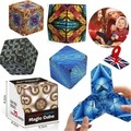 Lighinthebox, Fingerspielzeug 3D-Puzzle sensorisches Zappelspielzeug Stressabbau 1 Stück 3 Stück 5 Stück 7 Stück 1 Stück tragbar Geschenk hübsch langlebig für Teenager Erwachsene Männer Jungen und Mädchen Lightinthebox