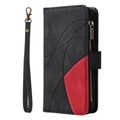 Lighinthebox, Telefon Hülle Handyhüllen Für Apple Brieftasche Kartenetui iPhone 14 Pro Max 14 Plus 13 12 11 Pro Max Mini X XR XS Kreditkartenfächer Flipbare Hülle Reisverschluss Einfarbig PU-Leder Lightinthebox