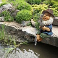 Garten Angeln Gnome Statue Outdoor freche Gnome Gartenfigur Zwerg Skulptur freche Gnome Figur Dekorationen Rasendekor Lightinthebox