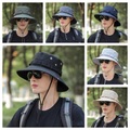 Lighinthebox, Herren Damen Sonnenhut Eimer Hut Fischen-Hut Boonie-Hut Breiter Rand Sommer Außen UV-Sonnenschutz Sonnenschutz UV Schutz Atmungsaktiv Hut Armeegrün Kaki Hell Gray für Angeln Klettern Camping / Leicht Lightinthebox