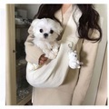 Haustiertasche, tragbarer Teddy, Hunderucksack, Hund, Katze, Auto, Reisezubehör, Fahrrad, mit weichen Seiten, Tragetaschen, Schlingen, Heimtierbedarf Lightinthebox