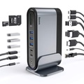 BASEUS USB 3.0 Naben 16 Häfen Mit Kartenleser (n) USB-Hub mit DisplayPort USB 3.0USB C Micro-USB Typ B Stromversorgung Für Lightinthebox