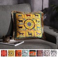Doppelseite Trend Marke Licht Luxus Samt Quaste d Drucken Kissenbezug Wohnzimmer Wohnzimmer Schlafzimmer Sofa Kissenbezug Lightinthebox