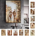 Liebe, romantisches Paar, Wandkunst, Leinwand, moderne Heimdekoration, gerollte Leinwand, kein Rahmen, ungerahmt, ungedehnt Lightinthebox
