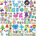 Lighinthebox, 40 Stück Top Zappelspielzeug Pack Anti-Stress-Spielzeug-Set Marmor Relief Geschenk für Erwachsene Mädchen Weihnachten sensorische Anti-Stress Relief Zappelspielzeug Lightinthebox