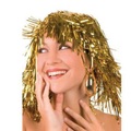 Lametta-Perücken, Kostüm, glänzende Party-Perücke, Metallic-Kostüm, Cosplay-Zubehör Lightinthebox