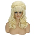 Lighinthebox, Bienenstock Perücken Damen Perücke blond 80er Jahre Bienenstock Perücken lange gewellte Perücke für Erwachsene Lightinthebox