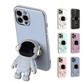 Handy Hülle Handyhüllen Für Apple Rückseite iPhone 14 Pro Max 13 12 11 Pro Max Mini X XR XS 8 7 Plus Shutzrahmen mit Halterung Beschichtung Astronaut Cool TPU Lightinthebox