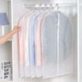 Kleidersäcke zum Aufhängen, transparent (24 x 40 Zoll/5 Stück), leichte, durchsichtige Kleidersäcke, durchgehender Reißverschluss, staubdichte Kleiderhüllen, Kleidersäcke zum Aufhängen für Kleidung Lightinthebox