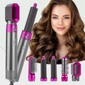 Haarglätterbürste 5 in 1 Heißluft-Haarstyling-Bürstenset für Lockenwickler Roller Salon Professioneller Lockenstab Föhnkamm Lightinthebox