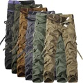 Lighinthebox, Herren Cargohosen Wanderhose Wanderhosen Arbeitshose Militär Außen Ripstop Atmungsaktiv Tasche mit Reißverschluss Multi Pocket Hosen / Regenhose Unten Cachi scuro Türkengrün Baumwolle Jagd Angeln Lightinthebox