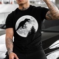 Herren Unisex T Shirt Cooles Hemd Dinosaurier Rundhalsausschnitt Print Outdoor Strasse Kurzarm Bedruckt Bekleidung Sport Designer Casual Groß und hoch Lightinthebox