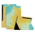 Lighinthebox, Tablette Hüllenabdeckung Für Samsung Galaxy Tab A8 A7 2022 2021 Galaxy Tab S7 11'' (2020) Galaxy Tab S7 Plus 12,4 Zoll (2020) Galaxy Tab S7 FE 12,4 Zoll (2021) mit Halterung Magnetisch Intelligentes Lightinthebox