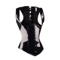 Korsett Damen Korsetts B¨¹ro Halloween Party Abend Schwarz Atmungsaktiv Komfortabel Brustkorsett Haken Öse Schnüren Bauchkontrolle Raffhalter Farbverlauf Herbst Winter Lightinthebox