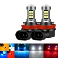 2St Auto LED Nebelscheinwerfer H9 H7 H4 Leuchtbirnen SMD LED- 27 Energieeinsparung Plug-and-Play Super Leicht Für Universal Alle Jahre Lightinthebox