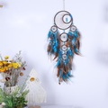Boho Traumfänger handgemachtes Geschenk Wandbehang Dekor Kunst Ornament Handwerk Baum des Lebens Perle Feder für Kinderzimmer Hochzeit Festival Lightinthebox