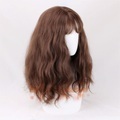 hermine jean granger cosplay perücke braun lockig hitzebeständige kunsthaar cosplay perücken Lightinthebox