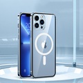 Handy Hülle Handyhüllen Für Apple Rückseite iPhone 14 Pro Max 13 12 Pro Max Mini Magnetisch Kompatibel mit MagSafe Stoßresistent Durchsichtig Metall Lightinthebox