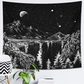Wandteppich Kunst Dekor Decke Vorhang Picknick Tischdecke hängen zu Hause Schlafzimmer Wohnzimmer Wohnheim Dekoration Polyester Fantasie Baum Lightinthebox