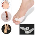 1 Paar Zehentrenner aus Silikon, Fuß, Hallux Valgus, Korrektur, Knochen, Ektropium, Einsteller, Zehen, Außengerät, Fußpflege, Gel, Ballenzeh, großer Zehentrenner, Spreizer, lindert Fußschmerzen Lightinthebox