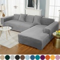 Samt-Sofa-Schonbezug Stretch-Sofabezüge für Kissencouch dicker weicher Sofabezug waschbarer Möbelschutz, Couchbezüge für Hunde, formschlüssiger Couch-Schonbezug Lightinthebox