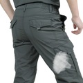 Lighinthebox, Herren Cargohosen Wanderhose Wanderhosen Taktische Hosen Militär Sommer Außen Ripstop Atmungsaktiv Wasserdicht Rasche Trocknung Hosen / Regenhose Unten 6 Taschen Elastische Taille Schwarz Armeegrün Lightinthebox