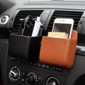 starfire 1pc auto aufbewahrungstasche lüftung armaturenbrett ordentlich hängende leder aufbewahrung box gläser handyhalter aufbewahrung aufbewahrung aufbewahrung auto zubehör zubehör aufbewahrung Lightinthebox