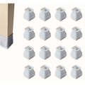 Lighinthebox, 16/32 stücke silikon stuhl fuß abdeckung tisch fuß pad tisch stuhl hocker beinschutz fuß esszimmer stuhl abdeckung tisch ecke pad stumm verdickung verschleißfest Lightinthebox