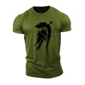 Herren Unisex T Shirt Cooles Hemd Geometrisch Rundhalsausschnitt Print Outdoor Strasse Kurzarm Bedruckt Bekleidung Sport Designer Casual Groß und hoch Lightinthebox