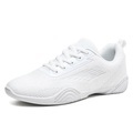 Unisex-Tanzsneaker Cheer-Schuhe Übungs-Outdoor-Cheerleader-Sneaker mit flachem Absatz zum Schnüren in Weiß Lightinthebox