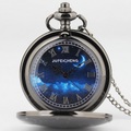 leuchtende led-licht arabische ziffern anzeigen bronze zug lokomotive motor quarz taschenuhr retro punk taschenuhr kettenuhr Lightinthebox