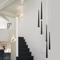 Lighinthebox, 6-flammige LED Pendelleuchte Kegelrohr nordischer Stil schwarz/weiß Bar Mini Design Hängelampe Kücheninsel Licht Stehtisch Esszimmer Wohnzimmer verstellbare Lampen Lightinthebox