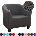 Clubsessel Schonbezug Stretch-Sesselbezüge 1-teilig Club-Wanne Stuhlbezüge Sofabezug Couch Möbelschutzbezug Jacquard Elasthan Couchbezüge für Wohnzimmer Lightinthebox
