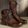 Lighinthebox, Herren Stiefel Reitstiefel Martin Stiefel Britisch Outdoor Täglich Radfahren Kunstleder Mittelhohe Stiefel Braun Winter Herbst Lightinthebox