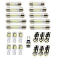23 Stück Innen-LED-Lampen-Kits T10 W5W Ba9s T4W-Lampe LED-Lampe C5W 31 36 39 42 mm LED-Lampe für Kuppelkarten-Lizenzlampe im Fahrzeug Lightinthebox