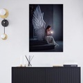 1 Panel Menschen Drucke Engel Mädchen Wandkunst Leinwand moderne Wandbehang Geschenk Home Dekoration gerollte Leinwand kein Rahmen ungerahmt ungedehnt Lightinthebox