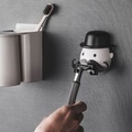 Männer Bart manueller Rasiererhalter Regal Sitzständer hängen Badezimmer Rasierer Haken Aufhänger Sauger Wand montierter Rasierer Kunststoffaufbewahrung rac Lightinthebox