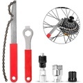 Lighinthebox, Fahrrad-Reparatur-Werkzeug-Set einschließlich Fahrrad-Kurbel-Abzieher mit 16-mm-Schraubenschlüssel Fahrrad-Schwungrad-Kettenrad-Entferner-Werkzeug Werkzeug zum Entfernen des Kassetten-Sicherungsrings Lightinthebox