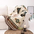 aztekische Überwurfdecke, amerikanische Decke, Boho-Dekor, wendbar, gewebte Quasten, mexikanische Decken und Überwürfe für Couch, Bett, Stuhl, Wand, Wohnzimmer, Outdoor, Reisen Lightinthebox
