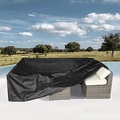 Lighinthebox, Gartenmöbel-Set-Abdeckung Outdoor-Schnittsofa-Set-Abdeckungen Outdoor-Tisch- und Stuhl-Set-Abdeckungen wasserabweisend, extra groß Lightinthebox