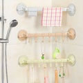 Lighinthebox, Badamp; Küchenaufbewahrungshaken Wandvakuumregal Saugnapf 6 Haken Handtuch Badezimmer Küchenhalter Saugnapf Aufhänger Schrank Schrank Aufhänger Rahmenhalter Rack Lightinthebox