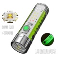 Lighinthebox, LED-Taschenlampe Outdoor-Campinglicht superhell mit weiß/rot/blau/lila Seitenlicht und starken Magneten 30W LED-Dochtbeleuchtung für 1500 Meter Shustar Lightinthebox